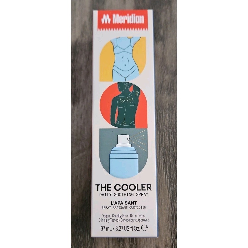 Meridian THE COOLER Daily Soothing Spray 3.27 oz/97mL Exp 7/28